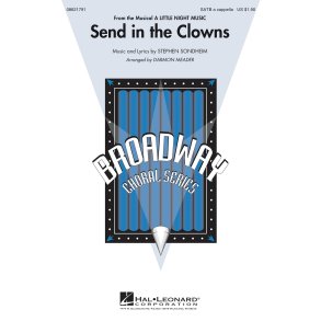 SONDHEIM STEPHEN SEND IN THE CLOWNS (MEADER DARMON) SATB A CAPPELLA