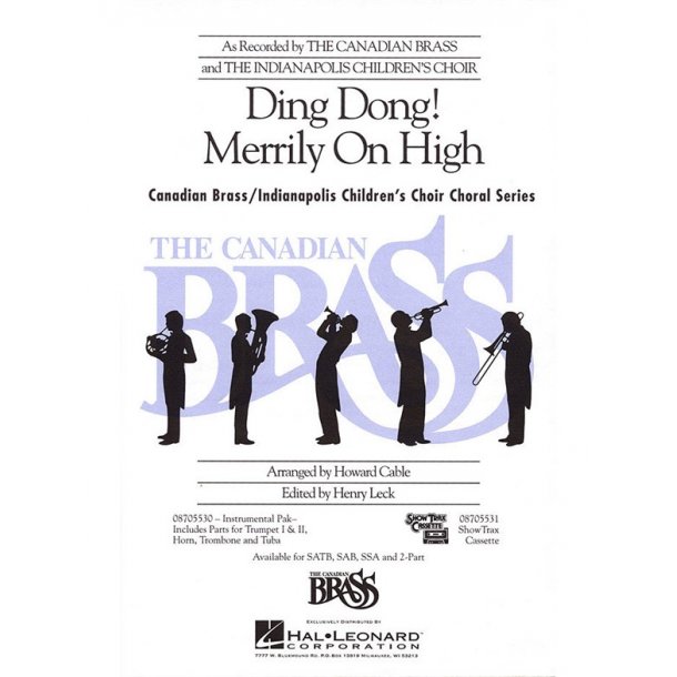 Ding Dong! Merrily On High (SSA)