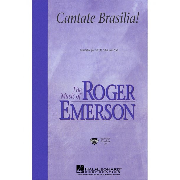 Roger Emerson: Cantate Brasilia! (SAB)
