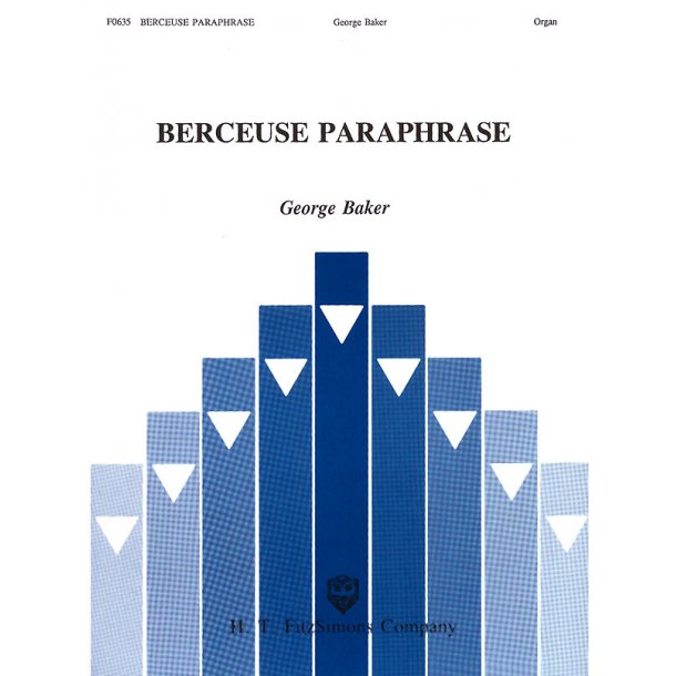 Berceuse Paraphrase Organ