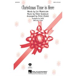 Vince Guaraldi: Christmas Time Is Here (SATB)
