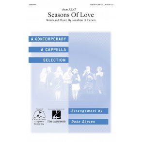 Larson Johnathan D Seasons Of Love (Sharon/Raugh) Ssatb A Capp Choral