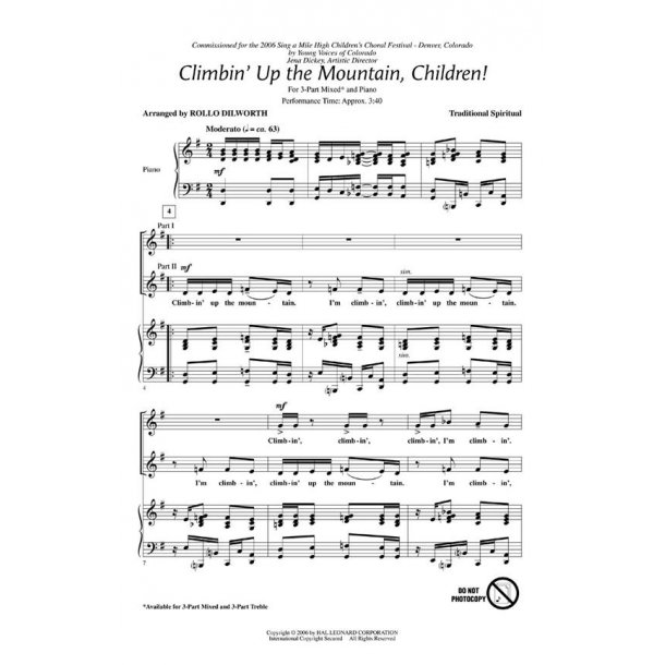 Climbin Up Mountain Dilworth 3pt Mix