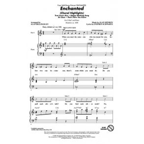 ALAN MENKEN & STEPHEN SCHWARTZ ENCHANTED HIGHLIGHTS (BILLINGSLEY) 2PT