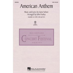 SCHEER GENE AMERICAN ANTHEM (PURIFOY JOHN) SATB