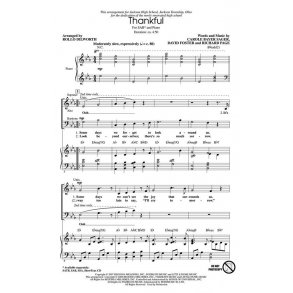 THANKFUL (DILWORTH ROLLO) SAB CHORAL