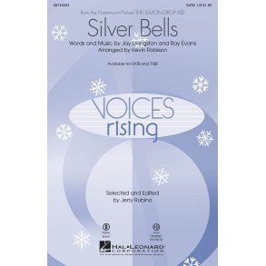 LIVINGSTON JAY/EVANS RAY SILVER BELLS (ARR ROBISON KEVIN) SATB CHORAL