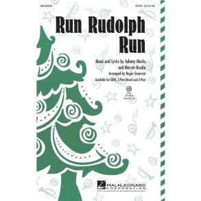Chuck Berry: Run Rudolph Run - 2 Part Choral