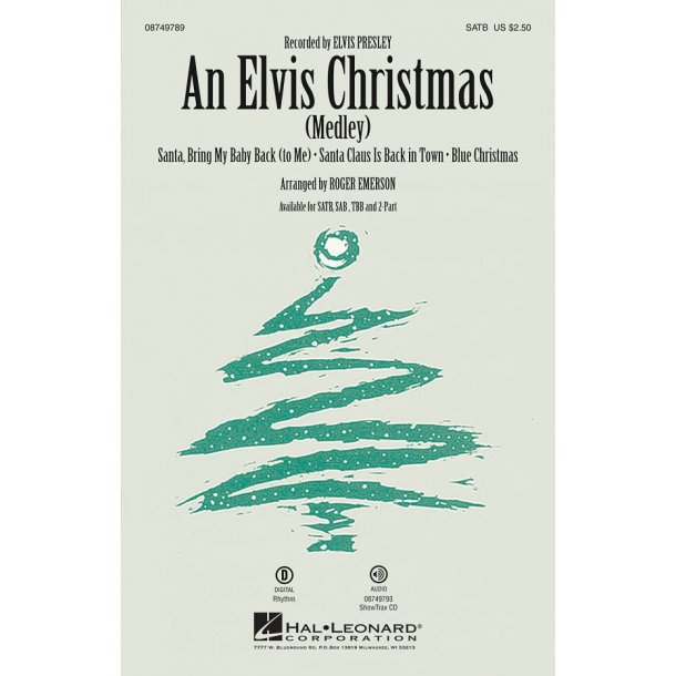 An Elvis Christmas (Emerson) Satb