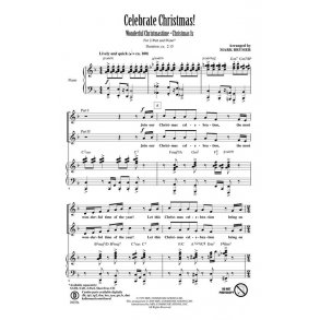 CELEBRATE CHRISTMAS (ARR BRYMER MARK) 2 PART CHORAL