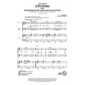 PRESLEY ELVIS AN ELVIS CHRISTMAS MEDLEY (EMERSON ROGER) TBB CHORAL