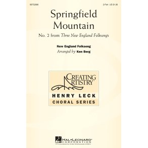 SPRINGFIELD MOUNTAIN (BERG KEN) 2 PART TREBLE CHORAL
