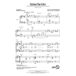 Guaraldi/Mendelson Christmas Time Is Here (Sterling Robert) Sab Choral
