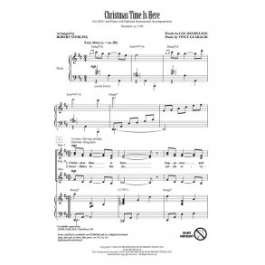 Guaraldi/Mendelson Christmas Time Is Here (Sterling Robert) Ssa Choral