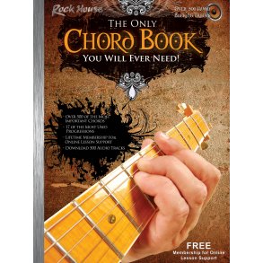 Rock House Mccarthy John Only Chord Book You Will Ever Need Bk/Audio