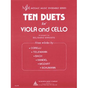 TEN DUETS FOR VIOLA & CELLO (ERRANTE BELISARIO) VLA/VLC BOOK