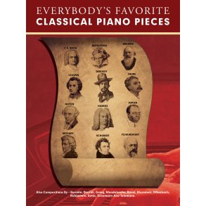 Everybodys Fav Classical Pf Pces Bk