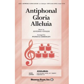 VIVALDI ANTONIO ANTIPHONAL GLORIA ALLELUIA (LIEBERGEN PATRICK) SATB