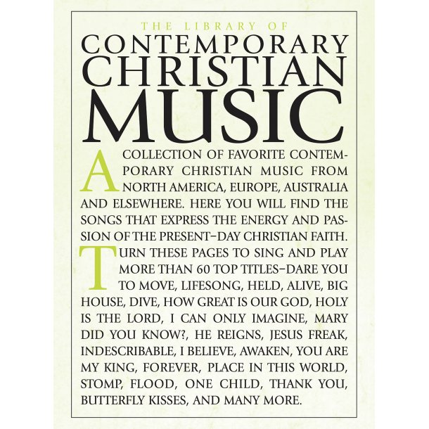 Lib Contemporary Christian Music Pvg