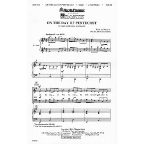 DOUGLAS NOLAN ON THE DAY OF PENTECOST 2 PART MIXED