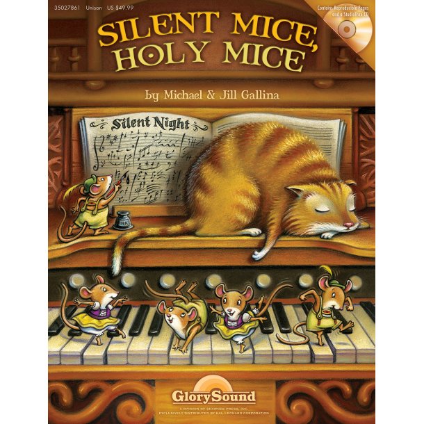 GALLINA MICHAEL &amp; JILL SILENT MICE HOLY MICE CLASSROOM MUSICAL BK/CD