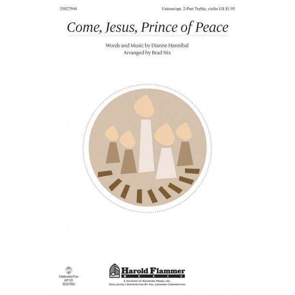 HANNIBAL DIANE COME JESUS PRINCE OF PEACE (NIX BRAD) UNIS(2PT TREBLE)