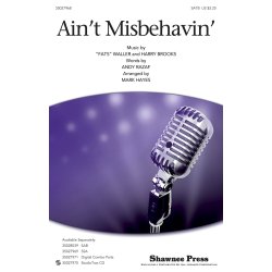 Ain't Misbehavin' (Hayes) Satb Chor
