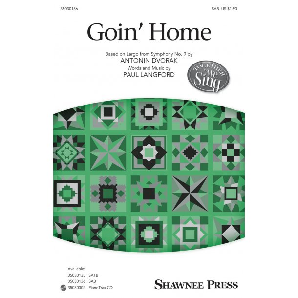 Dvorak/Fisher Goin' Home (Arr Langford Paul) Sab Choral
