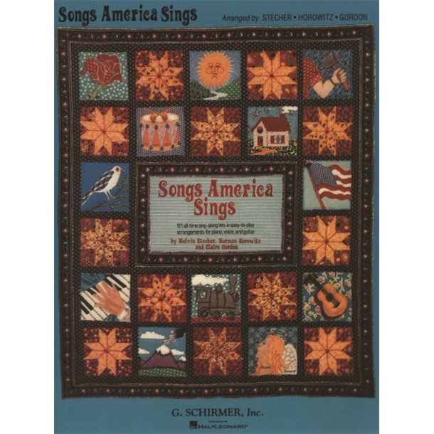 Songs America Sings: 121 Easy Arrangements For Piano/Vocal/Guitar