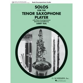 SOLOS FOR THE TENOR SAXOPHONE PLAYER (ED. TEAL LARRY) TSAX BK/CD