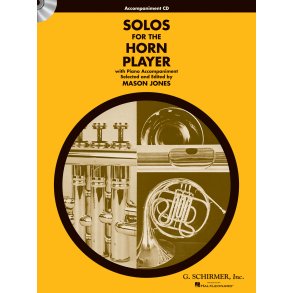 SOLOS FOR THE HORN PLAYER (ED JONES MASON) ACCOMPANIMENT HN CD ONLY