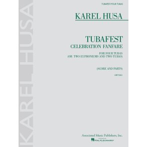 HUSA KAREL TUBAFEST CELEBRATION FANFARE 4 TUBAS SC/PTS