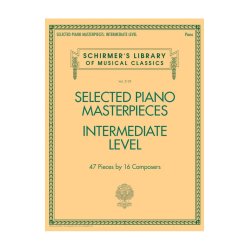 Selected Piano Masterpieces - Intermediate Level (Piano Book)