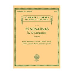 35 Sonatinas By 10 Composers For Piano