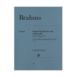 Brahms Sonata Vlc/Pf Op.99 Urtext