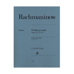 Rachmaninov Sergei Prelude In G Sharp Minor Op.32 No.12 Pf Urtext
