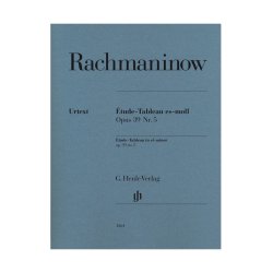 Rachmaninov Sergei Etude Tableau In E Flat Minor Op.39 No.5 Pf Urtext