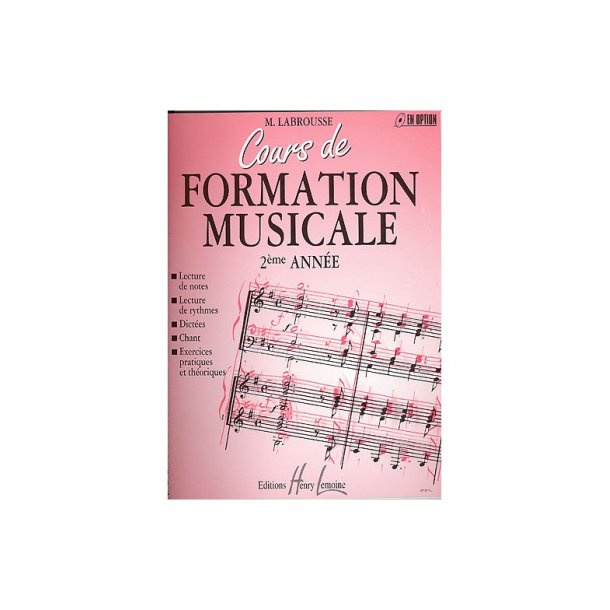 Marguerite Labrousse : Cours De Formation Musicale Vol.2