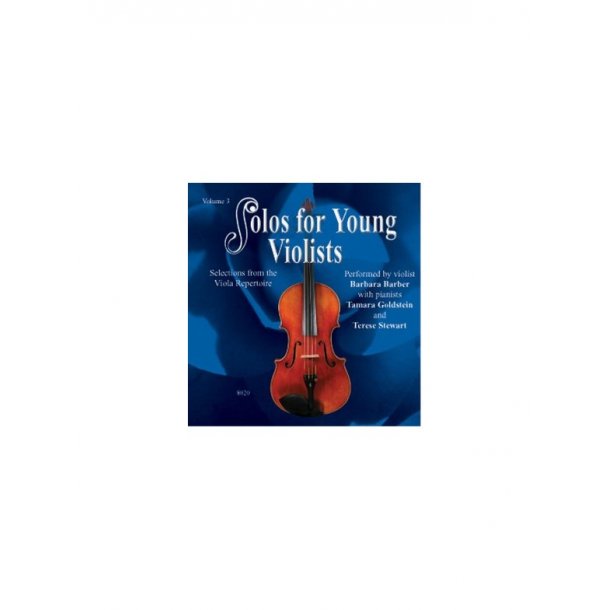 Solos For Young Violists Volume 3 (CD)