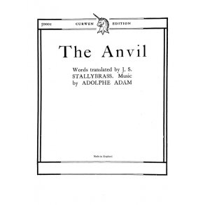 Adam The Anvil Ttbb Tonic Solfa