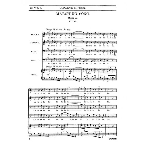 Stunz Marching Song Ttbb