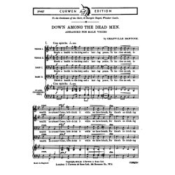 Granville Bantock: Down Among The Dead Men (TTBB)