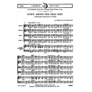 Granville Bantock: Down Among The Dead Men (TTBB)