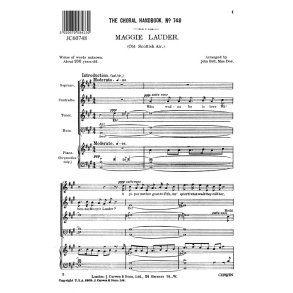 Bell Maggie Lauder Satb