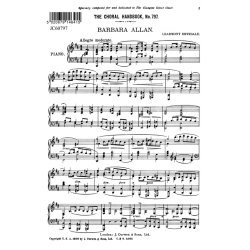Drysdale Barbara Allan Satb