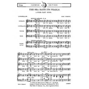 Pinsuti The Sea Hath Its Pearls Satb