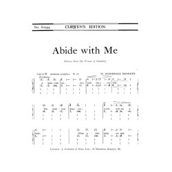 Bennett Abide With Me Satb Tonic Solfa