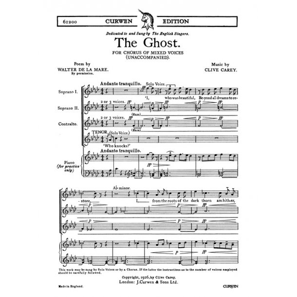 Carey The Ghost Ssatbb