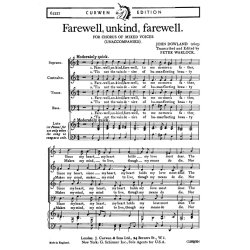 Dowland Farewell Unkd Farewell Satb