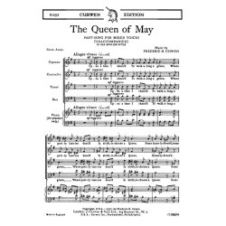 Cowen The Queen Of May Satb